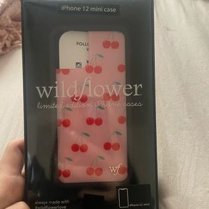 iphone 12 mini case wildflower flower